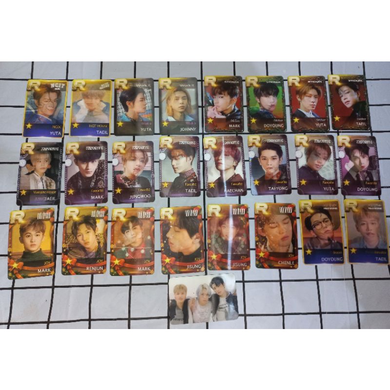 PHOTOCARD LENTICULAR NCT DREAM NCT 127 FAVORITE STICKER JOY NCIT NEOZONE BY NCT LENTICULAR KOREA