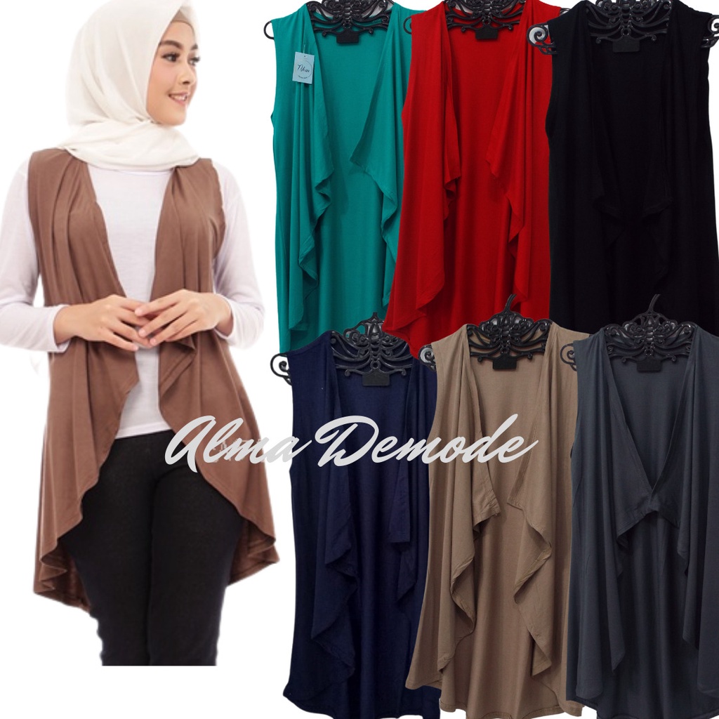 Rompi Cardigan Wanita Melisa,Outer Muslimah