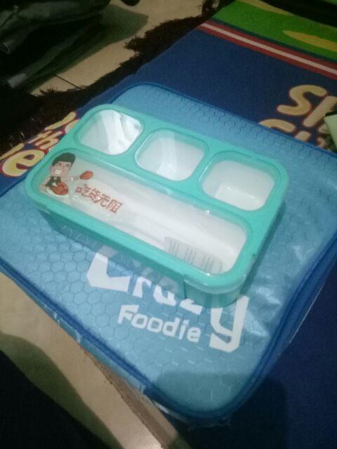 Lunch Box Set Yooyee 616 Anti Tumpah