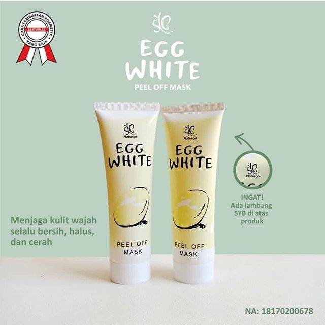 [COD] Hanasui Masker Putih Telur Perawatan Pencerah &amp; Pencerah Wajah - BPOM 85ml