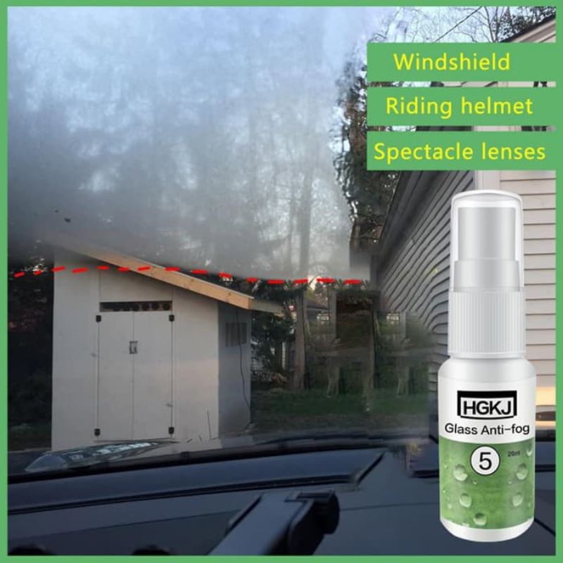 Semprotan Anti Embun Permukaan Kaca Hydrophobic Coating HGKJ-5 No 5 kaca mobil helm