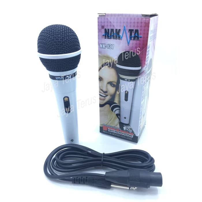 Microphone Nakata 137 Mic NK-137 mic murah ekonomis mikrofon mic nakata 137 murah mikropon salon