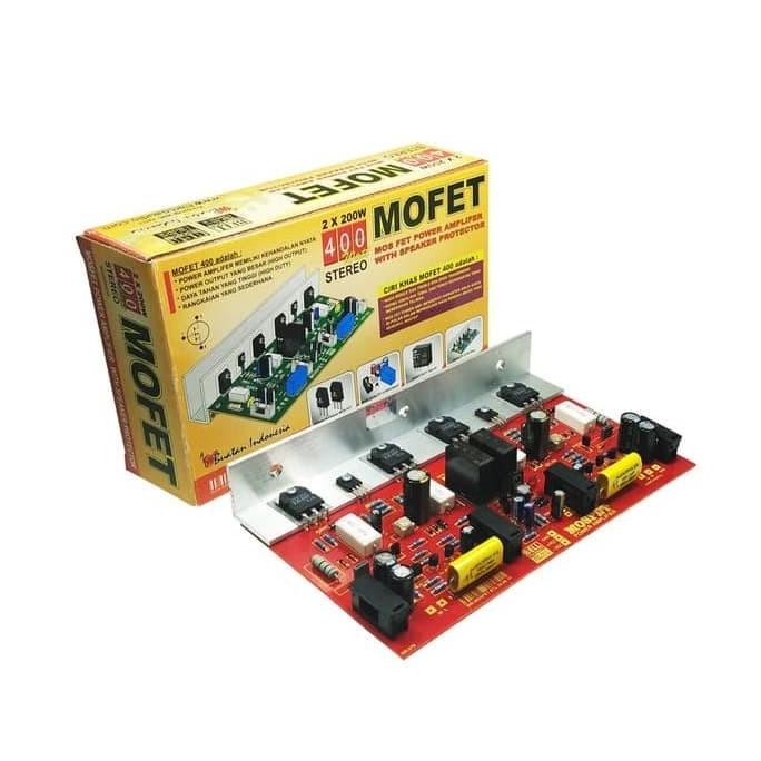 Kit Power Mofet 400W Stereo Tr Final Asli 400 Watt Amplifier Bell Bgr Termurah