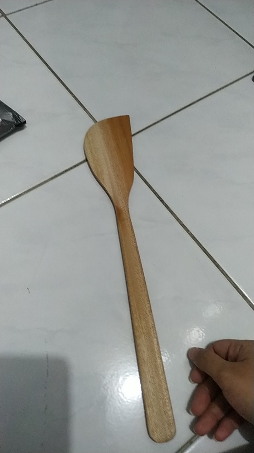 Peralatan Masak Kayu Spatula Sendok Sutil Sudip Sodet Masak Dapur Rumah Prop Foto Makanan 1pcs