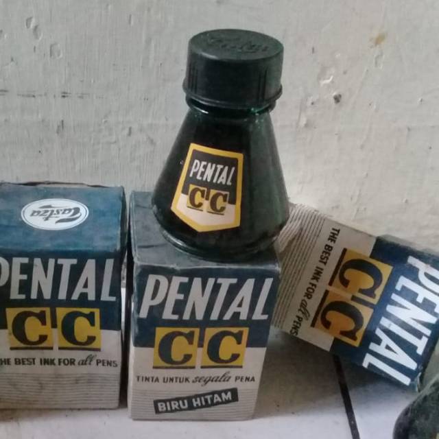 

Tinta pena "pental" jadul