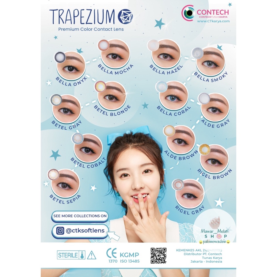 Softlens trapezium dari CTK