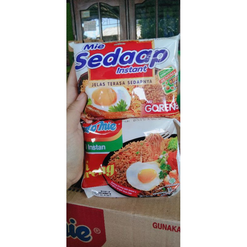 

indomie / sedaap goreng soto