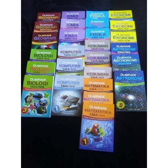 Buku Olimpiade Sains Sma Ma 9 Mapel By Tim Lopi Shopee Indonesia