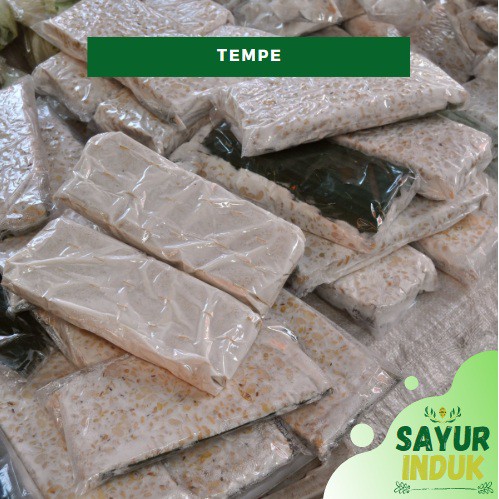 

Sayur Induk - Tempe 500 Gram Per Papan Premium Fresh Grade A Bungkus Daun Pisang