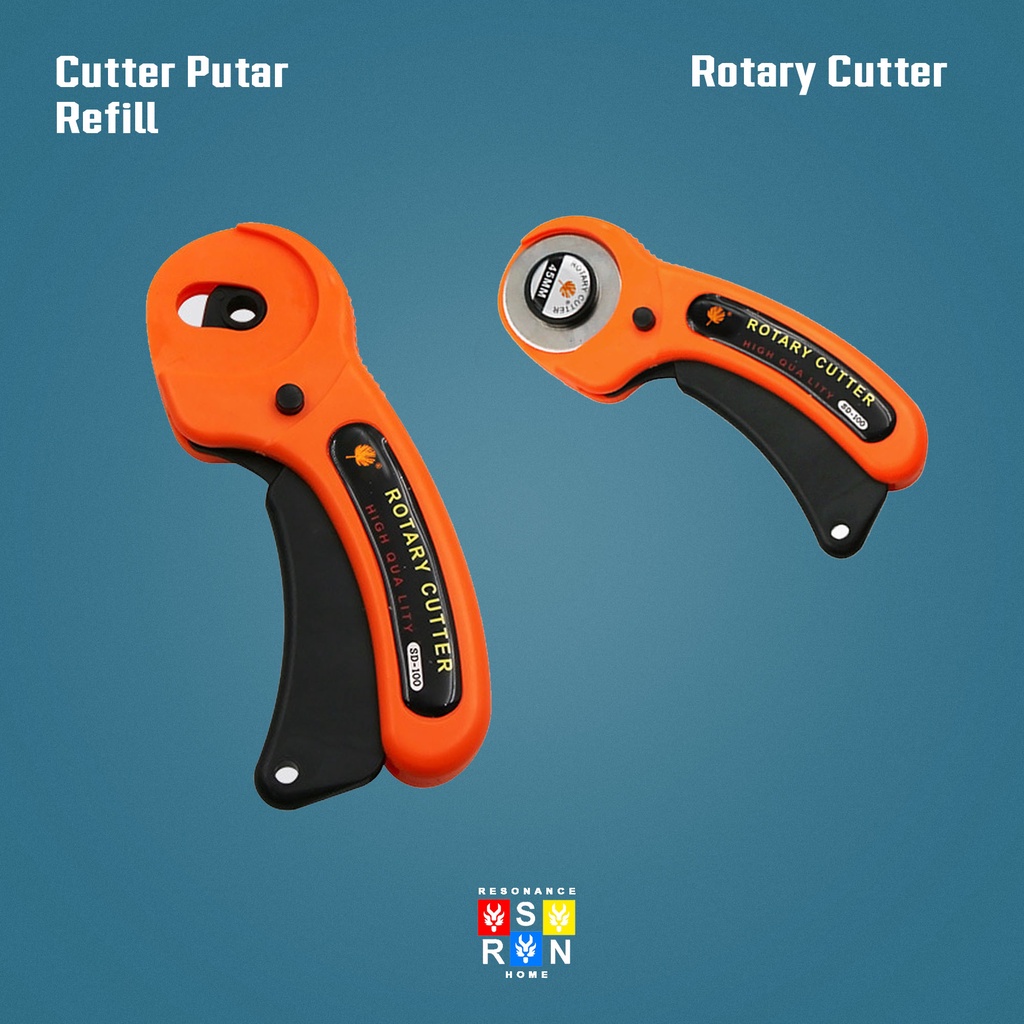 Cutter Rotary Roleer Balde Alat Pemotong Putar 45mm Resonance Home
