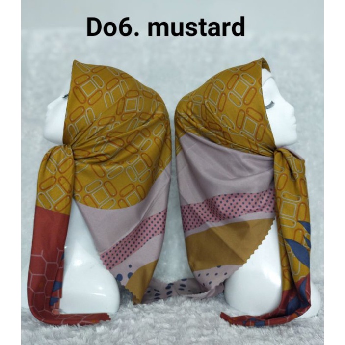 kerudung segi empat, pilih warna pilih motif-Do6