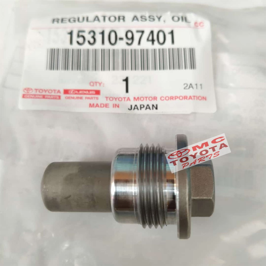 Plug Oil, Regulator Assy Oil Avanza Xenia Rush Terios Vios 15310-97401