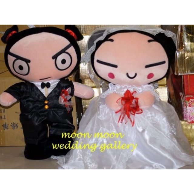 Boneka Pucca Wedding