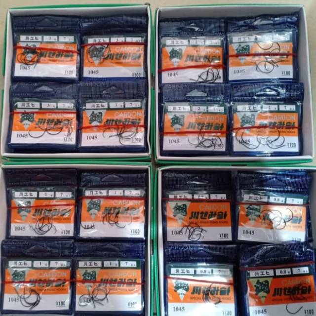 MATA PANCING UDANG CARBON/MATA KAIL UDANG 1045/1060 1 2 3