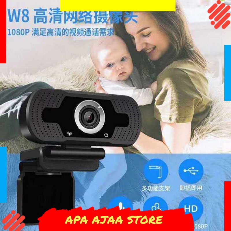 PEGATAH HD Webcam Desktop PC Video Conference 1080P with Mic - CZ01