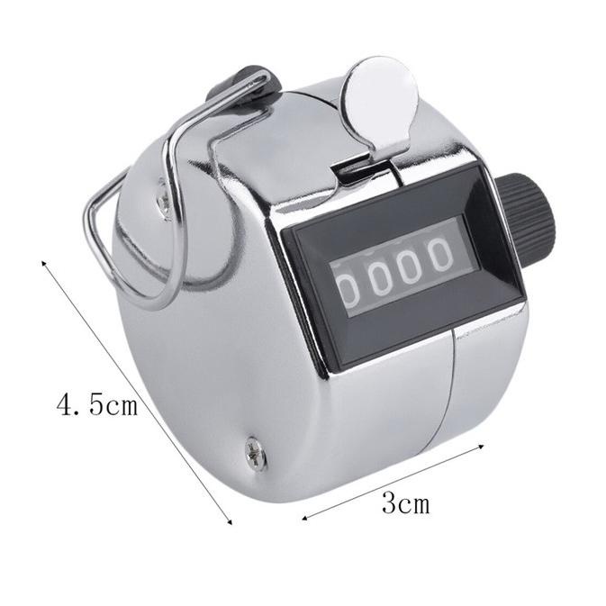 

[KODE PRODUK ANTDM9279] Hand Tally Counter - Alat Hitung Manual Cepat 4 Digit