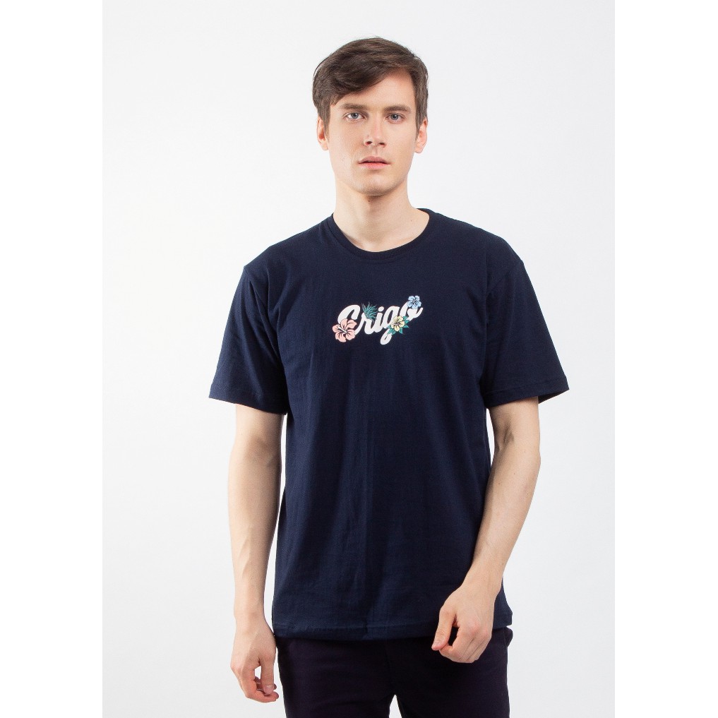 

Erigo T-Shirt Flower Basic Navy