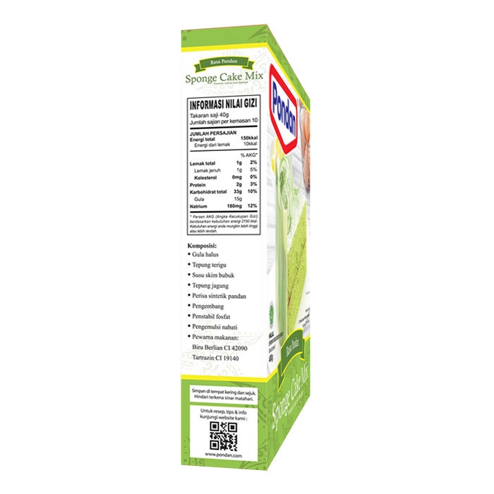 

Ds11D Pondan Sponge Pandan G6B040B