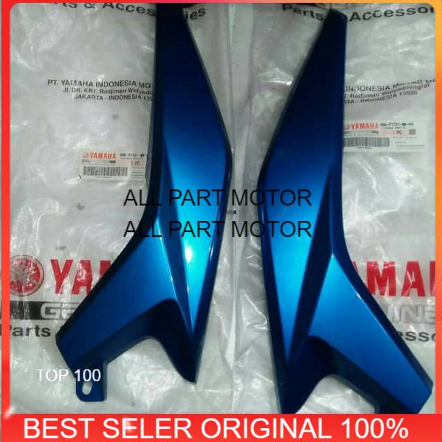 Cover step Xeon karbu biru sepasang ori ygp