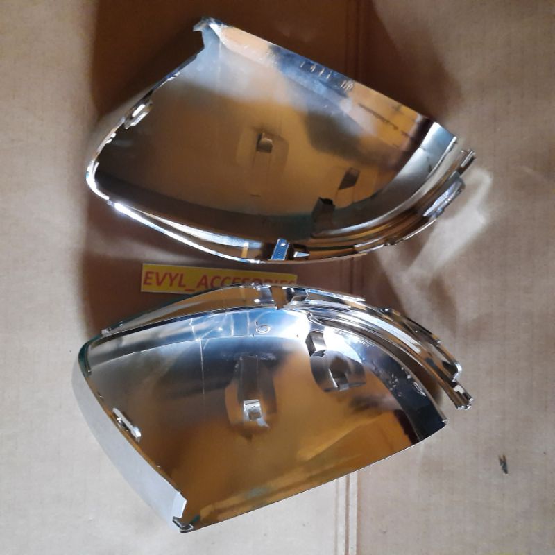 COVER SPION BRIO RS NEW MOBILIO FACELIFT BRV NEW JAZZ RS GK 5 CHROME CROME SATU SET ORI