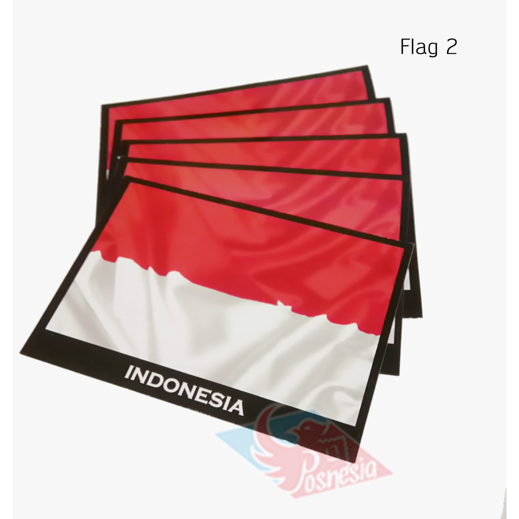 

Kartu Pos Posnesia - Bendera Indonesia
