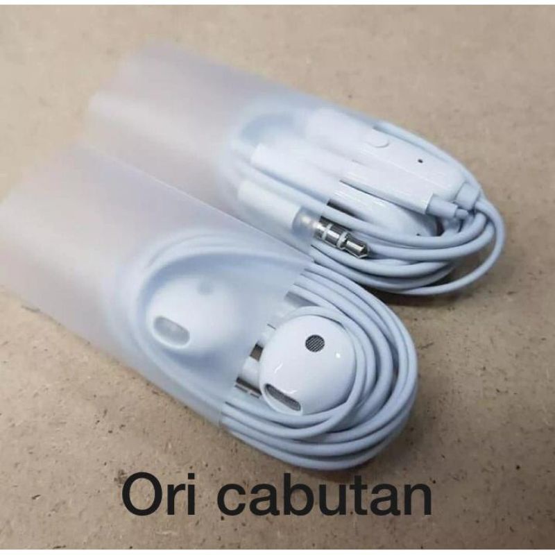 HF HEADSET CABUTAN REALME ORIGINAL 100% GRADE A