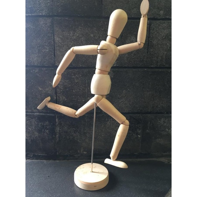 

TERBARUU!! Manekin Kayu - 30 cm / Wooden Mannequin / Manikin TERBARU