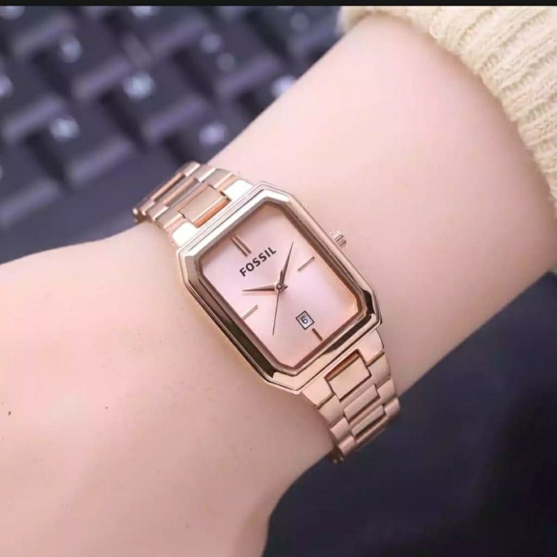 [Best Seller] Jam Tangan Wanita Persegi Mewah Anti Air Tanggal Aktif || Jam Tangan Fashion  Wanita Waterresist Premium || Jam Tangan Wanita Elegan Dan Termurah || Jam Tangan Wanita Terlaris Kekinian || Jam Tangan Wanita Body Segi Empat Cod