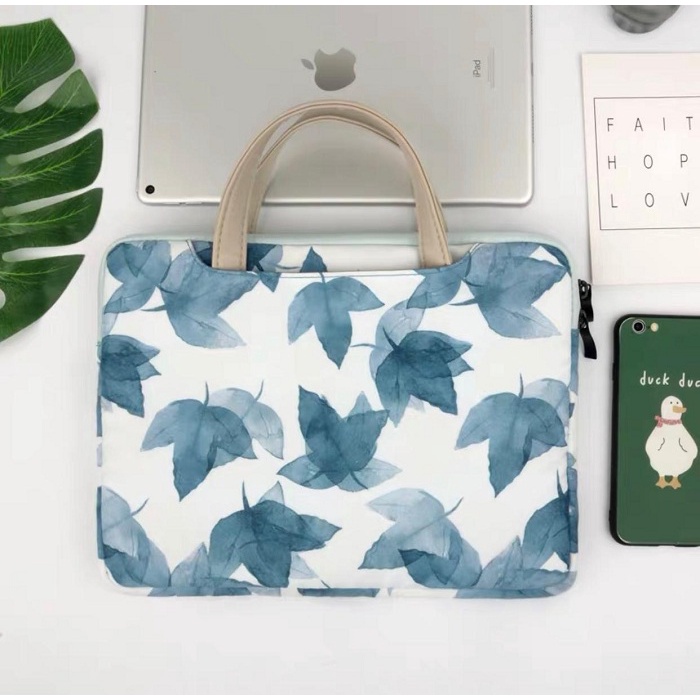 Tas Laptop Macbook Pro 13 11 12 13.3 M2 2022 14 15 16 inch Handstrap Autumn