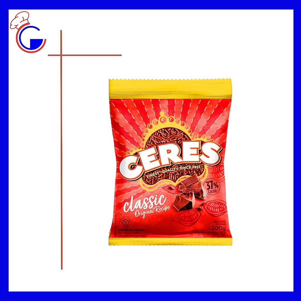 

Ceres Meses Classic Original Cokelat 200Gr