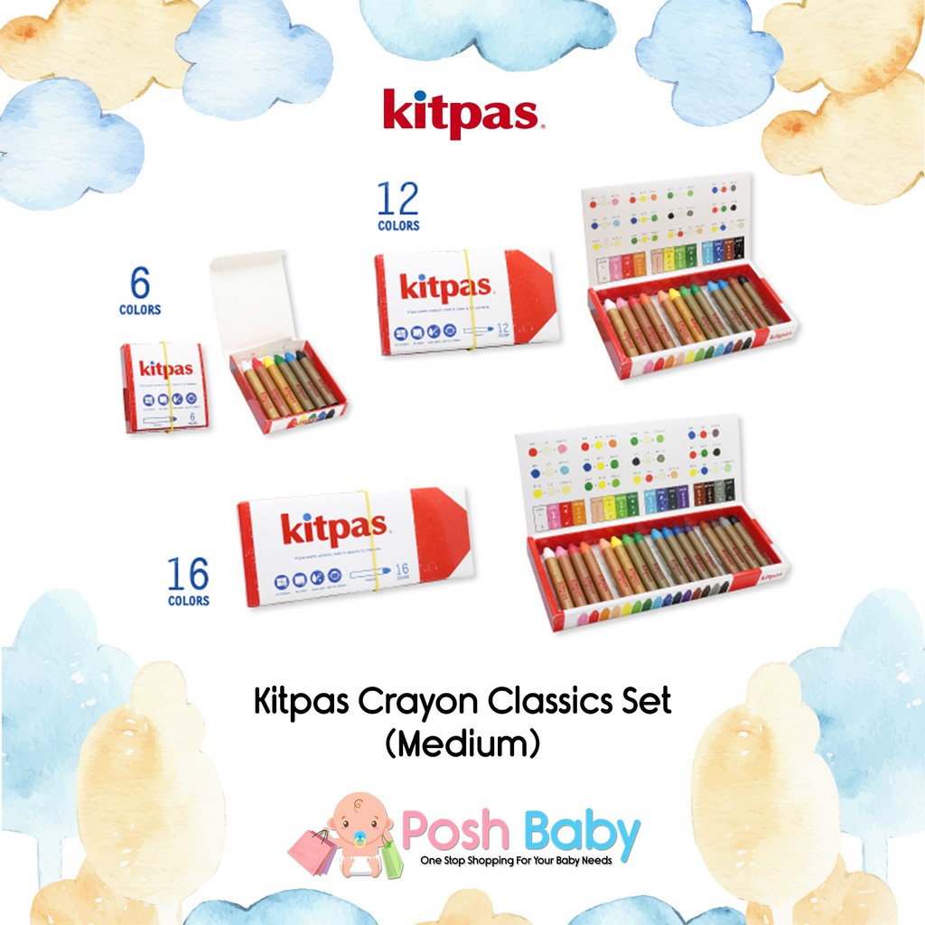 

Kitpas Crayon Classic Sets