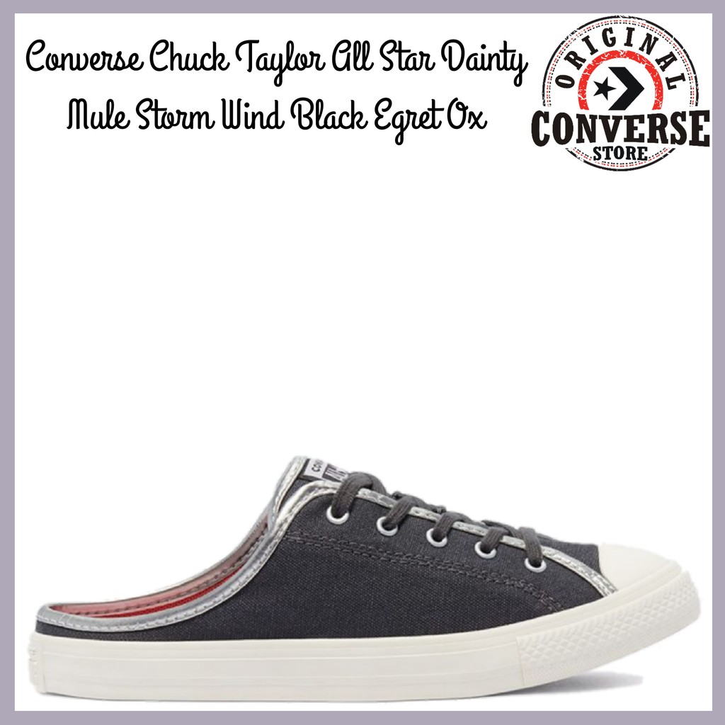 ORIGINAL CONVERSE CHUCK TAYLOR ALL STAR DAINTY MULE STORM WIND EGRET Ox 570770C WOMENS