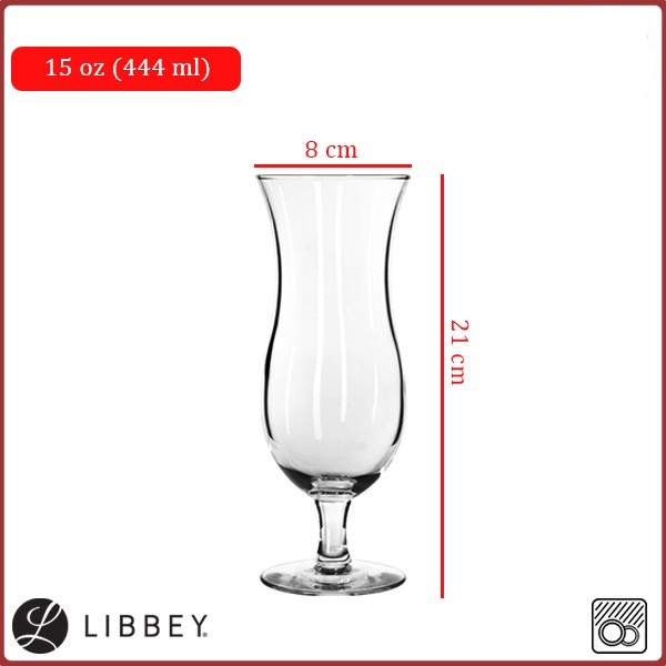 Cocktail Glass / Cyclone Glass / Gelas Koktail/ Juice Glass 444 ml - LIBBEY 3617