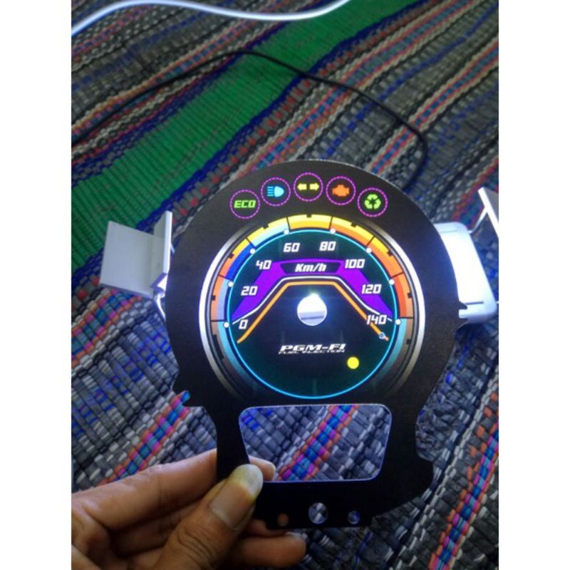 Papan speedometer custom Scoopy 2021 panel spidometer custom scoopy 2021