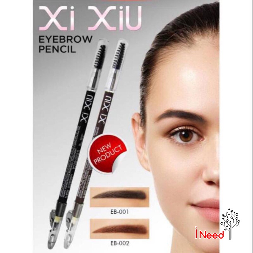 (INEED) XI XIU Eyebrow Pencil Brown &amp; Black - Xixiu Pensil Alis