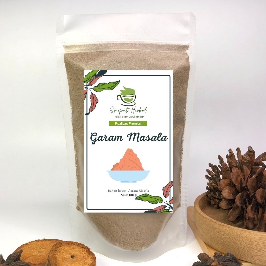 100gr Garam Masala Salt Premium Berkualitas Rempah JSR Sruput Herbal