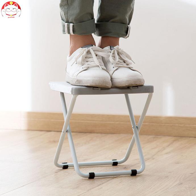 Kursi Lipat Portable Bahan Plastik Ukuran Kecil Untuk Dewasa Tokosentani