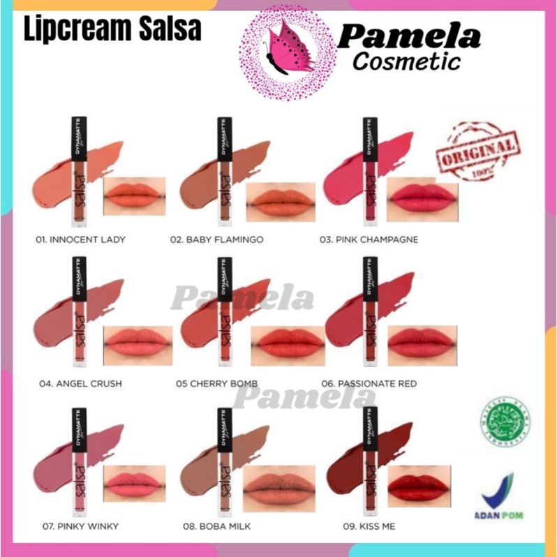 ❤ PAMELA ❤ Lipcream salsa dynamatte