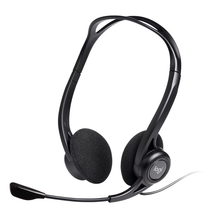 Logitech h370 USB Stereo Headset with Mic Headphone Earphone