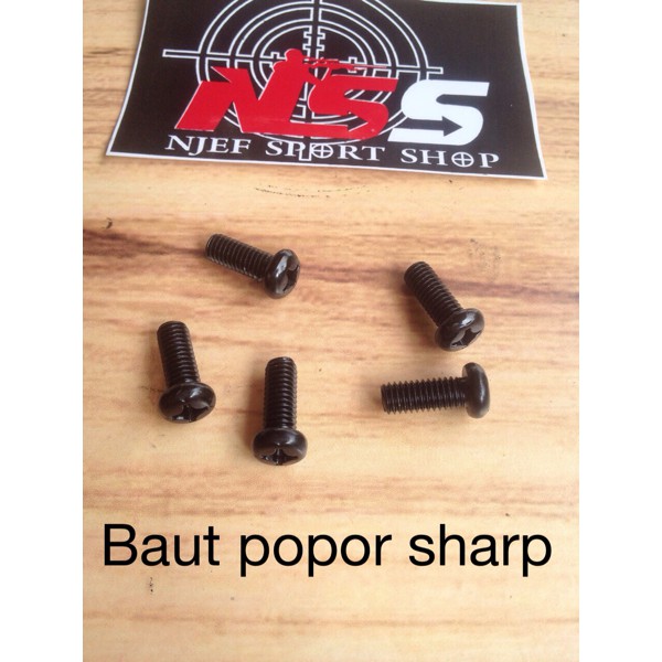 Baut popor sharp baud popor sharp aad1358