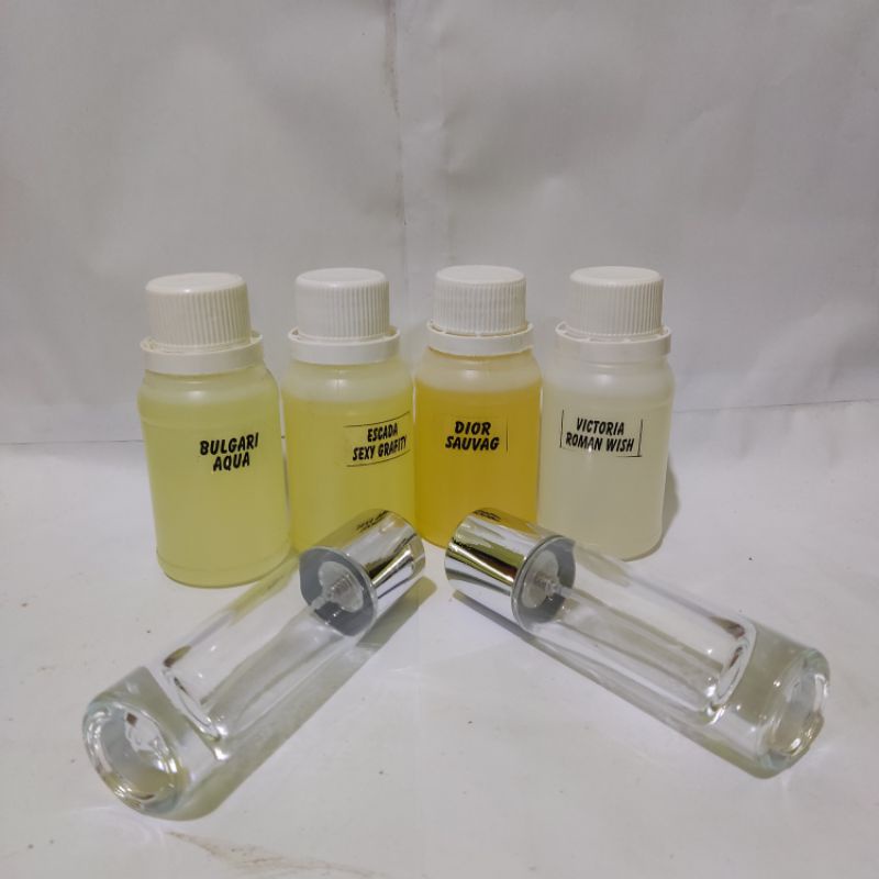 parfum refill 100ML kemasan botol biang, bebas request aroma