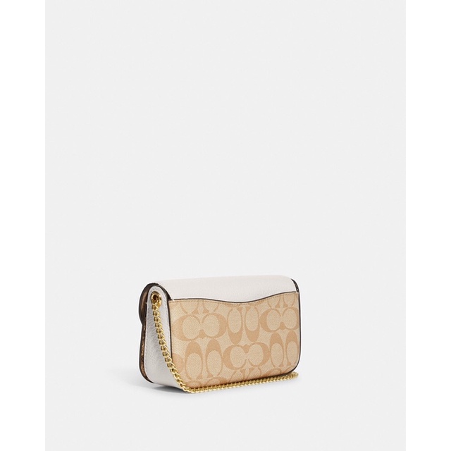 Coach Kleo Crossbody In Blocked Signature Canvas (CA441)