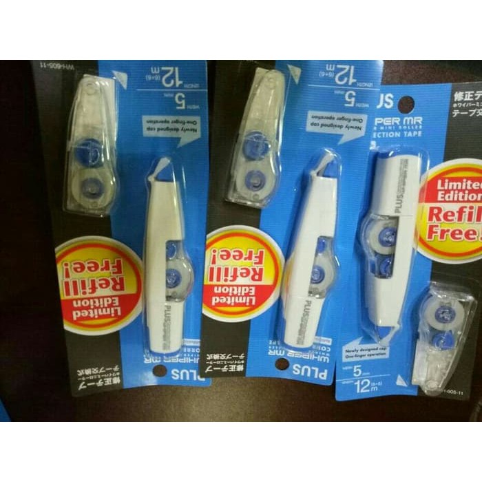 

Correction Tape - Tipex Kenko - Refill Tipex Tombow Tip-Ex/Correction Tape Plus Wh-605-11 Produk