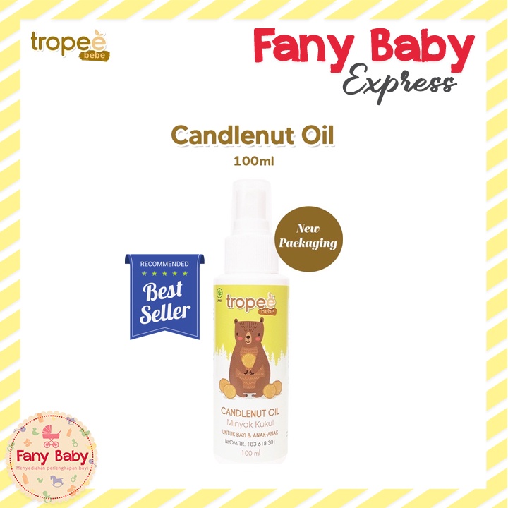 TROPEE BEBE MINYAK KUKUI BAYI &amp; ANAK ANAK / 100ML