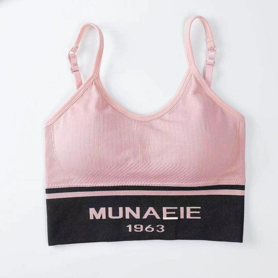 Sport Bra/Gym Bra/Push Up Bra munafie tanpa Kawat