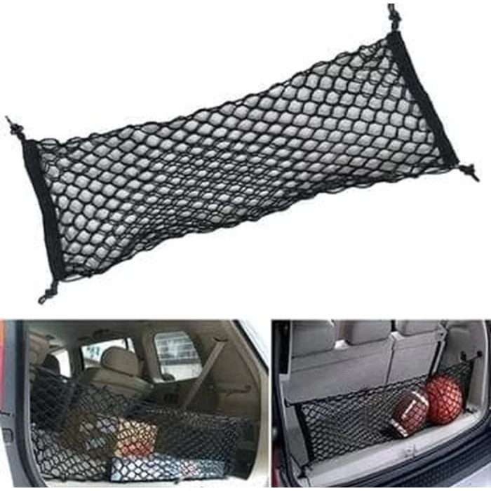 Jaring Bagasi Mobil Car Trunk Cargo Net nett Mobil Organizer 2 Lapis