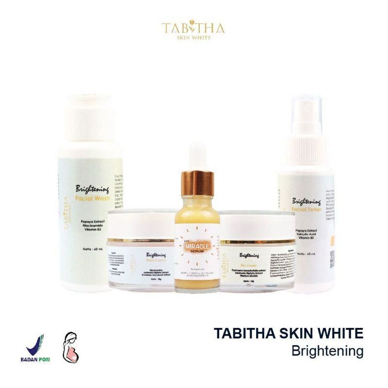Paketan Tabitha Skin White Bpom Lengkap Serum