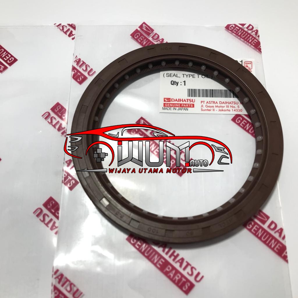 OIL SEAL CRANKSHAFT SEAL KER AS SIL AS KRUK BELAKANG FEROZA TARUNA