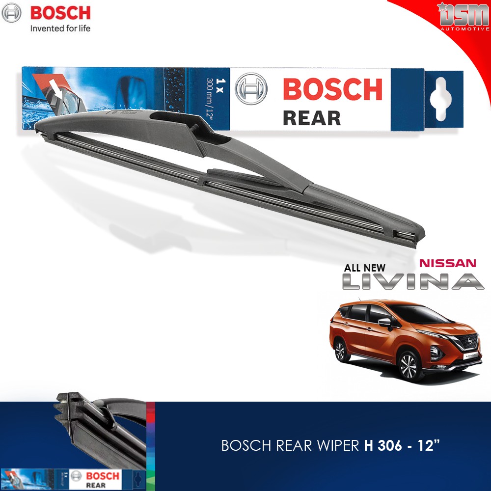 Bosch Rear Wiper / Wiper Belakang All New Livina (model xpander) - 12 Inch / Bosch Original / DSM