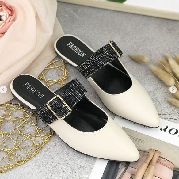 Flat Sepatu wanita import SR858